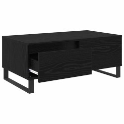 Table basse Chêne noir 90 x 50 x 36,5 cm Bois d'ingénierie 634650634650