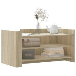 Table basse chêne sonoma 100x50x50 cm bois d'ingénierie 634652634652