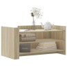 Table basse chêne sonoma 100x50x50 cm bois d'ingénierie 634652634652