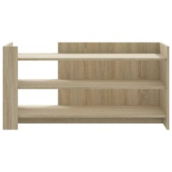 Table basse chêne sonoma 100x50x50 cm bois d'ingénierie 634652634652