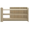 Table basse chêne sonoma 100x50x50 cm bois d'ingénierie 634652634652