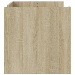 Table basse chêne sonoma 100x50x50 cm bois d'ingénierie 634652634652