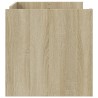 Table basse chêne sonoma 100x50x50 cm bois d'ingénierie 634652634652