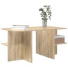Table basse Chêne Sonoma 87 x 50 x 45 cm Bois d’ingénierie 634653634653