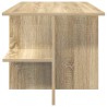 Table basse Chêne Sonoma 87 x 50 x 45 cm Bois d’ingénierie 634653634653