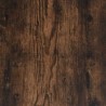 Table basse Chêne fumé 40x40x30 cm Bois d'ingénierie 634655634655