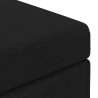 Tabouret Noir 61 x 41 x 40 cm Tissu et bois stratifié 634676634676