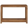 Table console Naturel 110 x 35 x 75 cm Bois de teck massif 634678634678