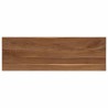 Table console Naturel 110 x 35 x 75 cm Bois de teck massif 634678634678