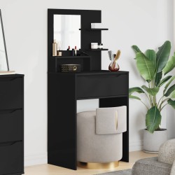 Tables de maquillage pour chambre Noir 80 x 39,6 x 135 cm 634679634679
