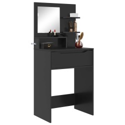 Tables de maquillage pour chambre Noir 80 x 39,6 x 135 cm 634679634679