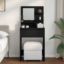 Tables de maquillage pour chambre Noir 80 x 39,6 x 135 cm 634679634679