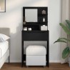 Tables de maquillage pour chambre Noir 80 x 39,6 x 135 cm 634679634679