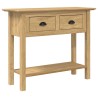 Table console avec tiroir BODO Marron miel 91 x 34.7 x 74 cm 634680634680