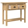 Table console avec tiroir BODO Marron miel 91 x 34.7 x 74 cm 634680634680