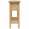 Table console avec tiroir BODO Marron miel 91 x 34.7 x 74 cm 634680634680