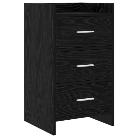 Tables de chevet Chêne noir 40 x 36 x 70 cm Bois d'ingénierie 634683634683