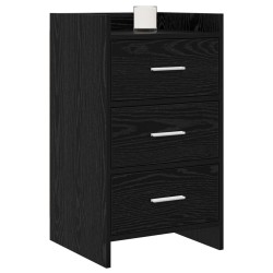 Tables de chevet Chêne noir 40 x 36 x 70 cm Bois d'ingénierie 634683634683