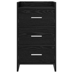 Tables de chevet Chêne noir 40 x 36 x 70 cm Bois d'ingénierie 634683634683