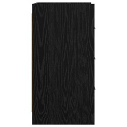 Tables de chevet Chêne noir 40 x 36 x 70 cm Bois d'ingénierie 634683634683
