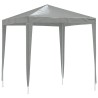 Tente de fête 200 x 200 x 240 cm Gris clair PE et acier 634685634685