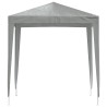Tente de fête 200 x 200 x 240 cm Gris clair PE et acier 634685634685