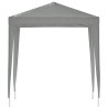 Tente de fête 200 x 200 x 240 cm Gris clair PE et acier 634685634685
