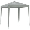 Tente de fête 200 x 200 x 240 cm Gris clair PE et acier 634685634685