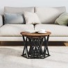Table d'appoint empilable 3 pcs Bois Ancien 634690634690