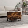 Table basse Chêne fumé 60x44,5x45 cm Bois d'ingénierie 634691634691