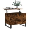 Table basse Chêne fumé 60x44,5x45 cm Bois d'ingénierie 634691634691