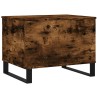 Table basse Chêne fumé 60x44,5x45 cm Bois d'ingénierie 634691634691