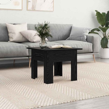 Table basse Chêne noir 55 x 55 x 42 cm Bois d'ingénierie 634692634692