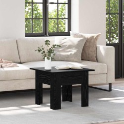 Table basse Chêne noir 55 x 55 x 42 cm Bois d'ingénierie 634692634692