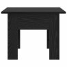 Table basse Chêne noir 55 x 55 x 42 cm Bois d'ingénierie 634692634692