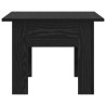 Table basse Chêne noir 55 x 55 x 42 cm Bois d'ingénierie 634692634692