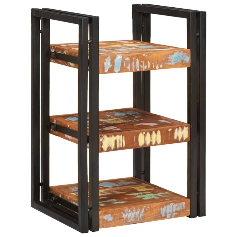 Table de chevet 2 pcs Bois massif de récupération 634696634696