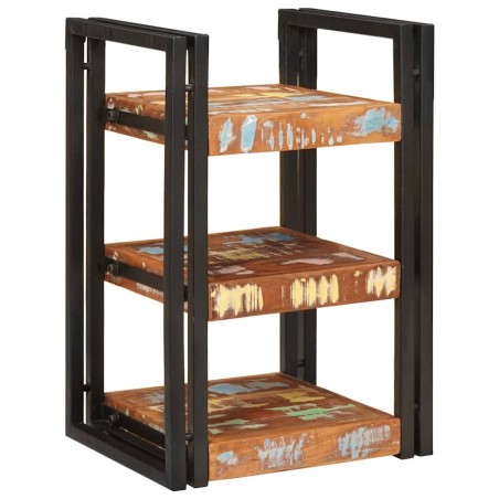 Table de chevet 2 pcs Bois massif de récupération 634696634696