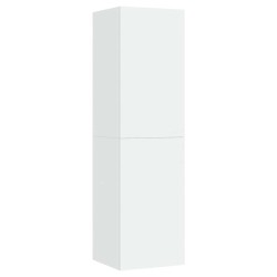 Meuble TV Blanc 30,5x30x110 cm Bois d’ingénierie 634700634700