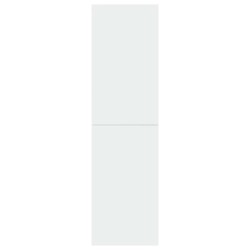 Meuble TV Blanc 30,5x30x110 cm Bois d’ingénierie 634700634700