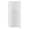 Meuble TV Blanc 30,5x30x110 cm Bois d’ingénierie 634700634700