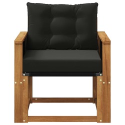 Sofa de milieu extérieur Bois d'Acacia Massif Naturel 634702634702