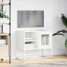 Meuble TV blanc 68x39x60,5 cm acier 634703634703