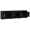 Meuble TV 168 x 33 x 47 cm Chêne noir Bois d'ingénierie 634706634706