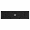 Meuble TV 168 x 33 x 47 cm Chêne noir Bois d'ingénierie 634706634706