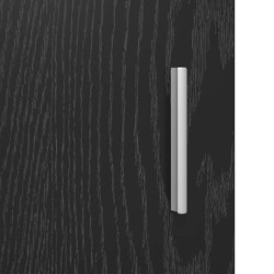 Meuble TV 168 x 33 x 47 cm Chêne noir Bois d'ingénierie 634706634706