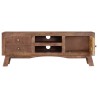 Meuble TV 110x30x40 cm Bois de manguier brut 634707634707