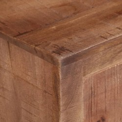 Meuble TV 110x30x40 cm Bois de manguier brut 634707634707