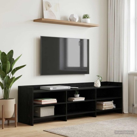 Meuble TV 168 x 33 x 47 cm Chêne noir Bois d'ingénierie 634708634708