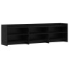 Meuble TV 168 x 33 x 47 cm Chêne noir Bois d'ingénierie 634708634708